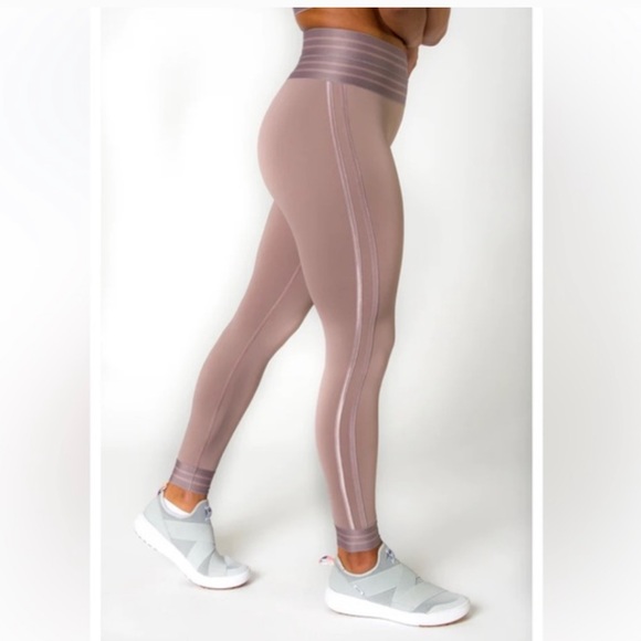 Beloforte Pants - Beloforte Cuffed Leggings - Dusty Rose
